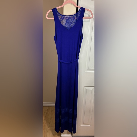 Kensie royal blue maxi dress size small - Picture 3 of 4